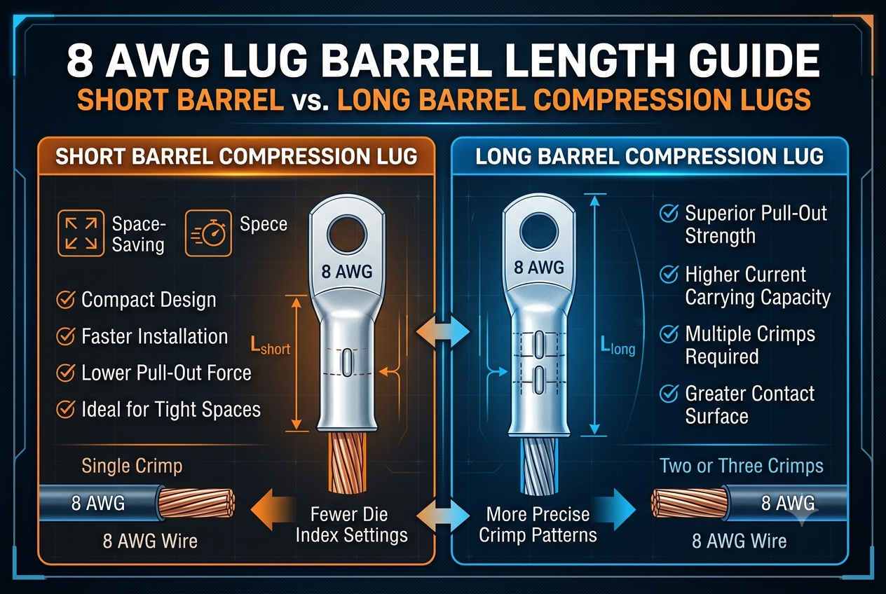 8 AWG Lug
